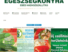 Tablet Screenshot of egeszsegkonyha.hu